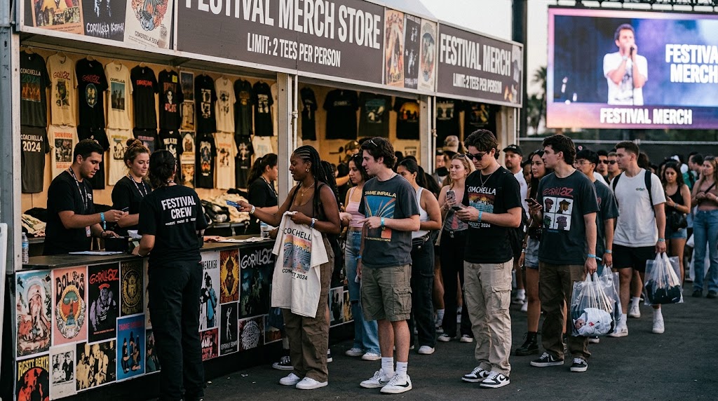 Festival Merch Is the New Streetwear: Why Concert Tees Are Selling Out Fast